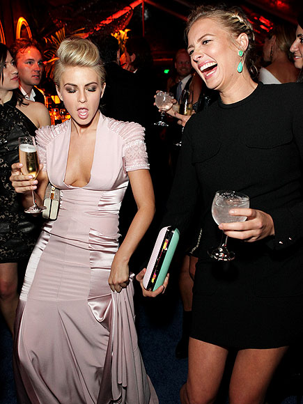 Globes Stars Party On Down