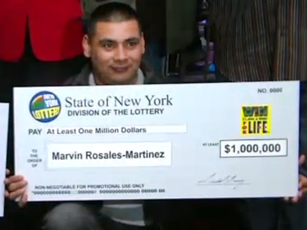 Marvin Rosales Martinez Finds Winning Lottery Ticket in Pile of Leaves
