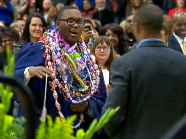 Dom Cooks, High School Senior Battling Brain Cancer, Gets Early Graduation