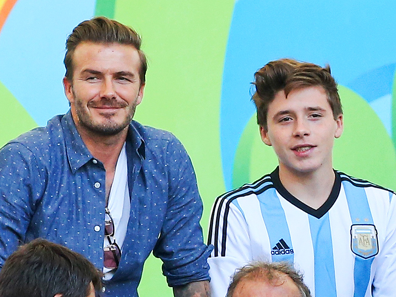 David Beckham Involved in Car Accident with Son Brooklyn