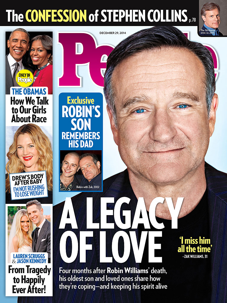 Robin Williams's Son Zak on His Dad: 'I Miss Him All the Time'