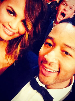 Neil Patrick Harris Photobombs John Legend & Chrissy Teigen