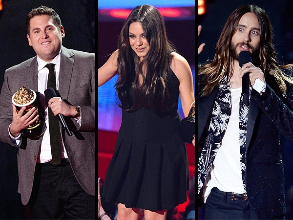 MTV Movie Awards Winners List, Acceptance Speeches