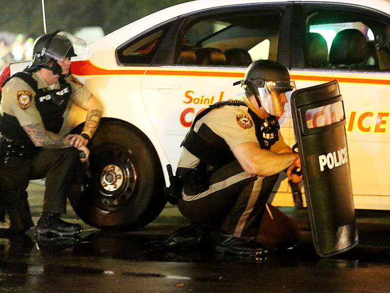 St. Louis County Police Release Surveillance Footage Ferguson Shooting Suspect