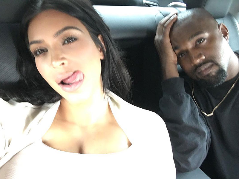 Kim Kardashian Celebrates 50 Million Instagram Followers with Kanye West