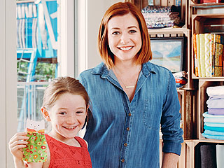 You Won't BELIEVE Alyson Hannigan's Hyper-Organized Crafting Room