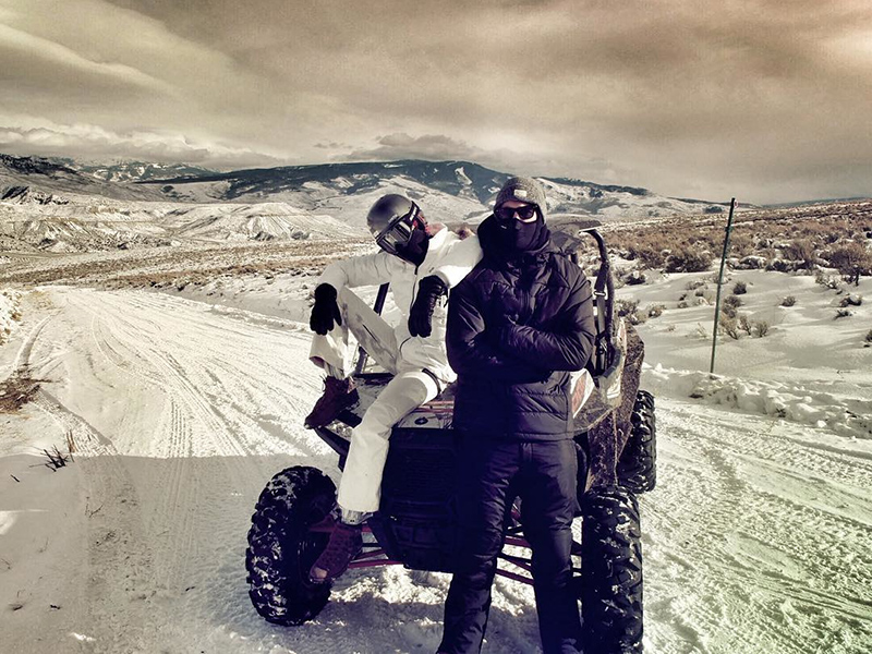 Inside Calvin Harris and Taylor Swift's Snowy Vail Christmas