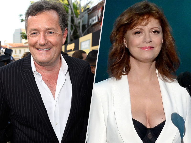 Piers Morgan and Susan Sarandon Are Having a Battle of the Boobs Via Twitter