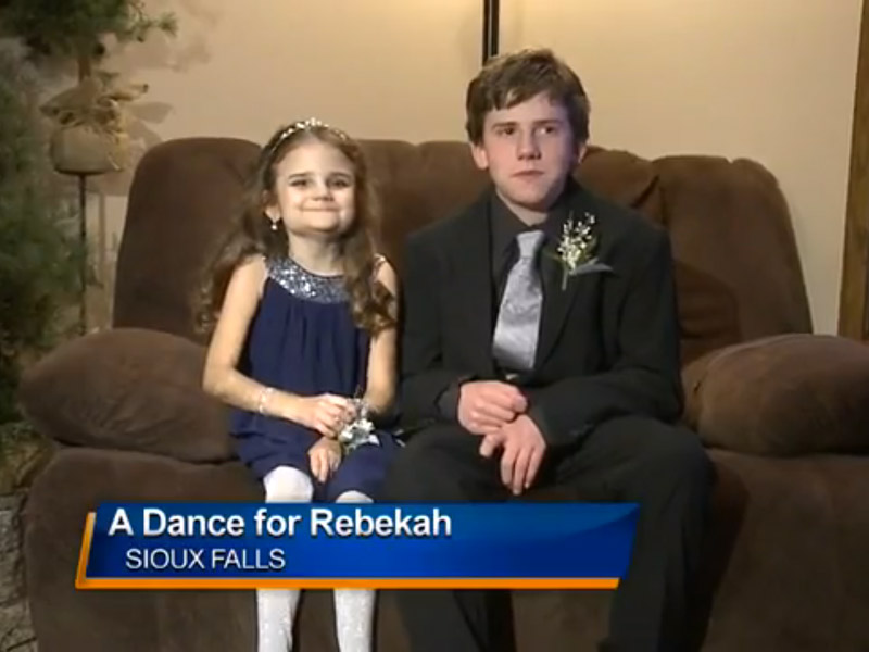 Teen Brings Terminally Ill Little Sister to Winter Formal