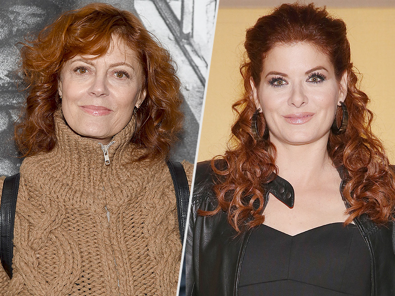 Debra Messing and bernie sanders Debra Messing and bernie sanders
