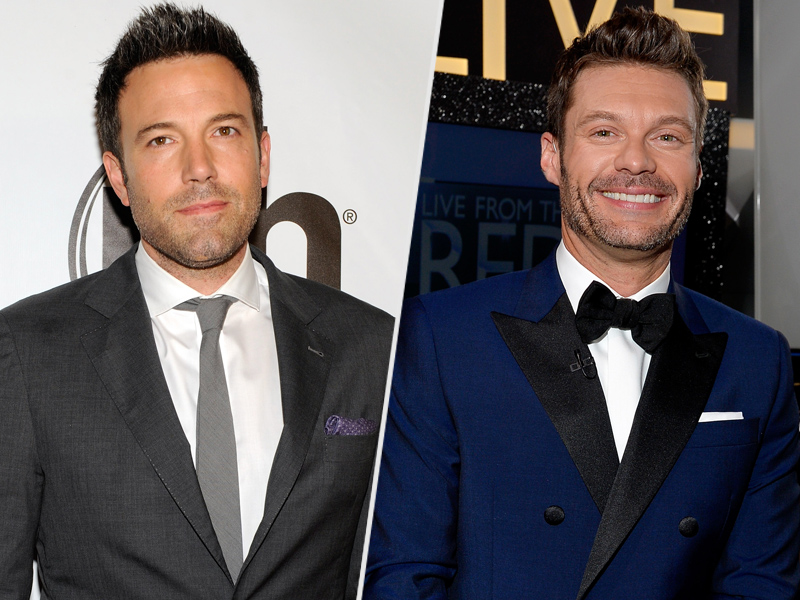 Ben Affleck and Ryan Seacrest Party Together in L.A.