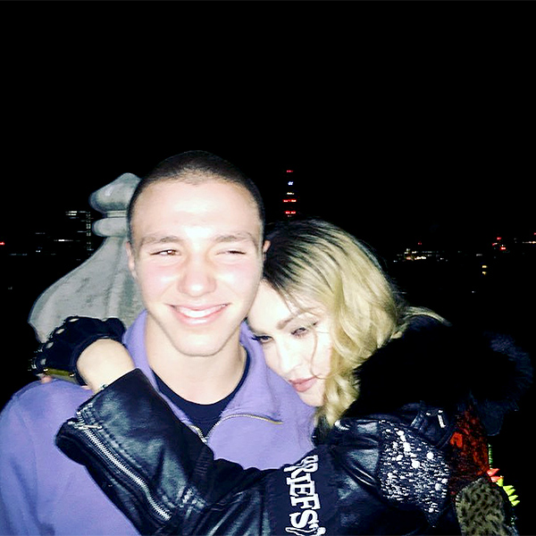 Madonna Custody Battle: Madonna Reunites With Son Rocco: Photoc!
