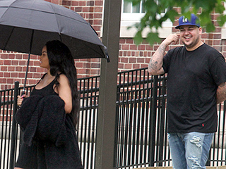 Rob Kardashian and Black Chyna Tour Her Old High School While Filming For New Reality Series