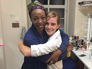 #Hermiones! Emma Watson Meets Harry Potter and the Cursed Child Actress Noma Dumezweni