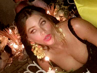 Nothing Sour About This! Sofia Vergara Celebrates 44th Birthday with Lemon-Themed Dinner