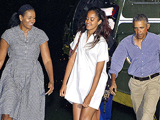 The Obamas Have Landed! First Family Returns from Martha's Vineyard – and the President Has a Hard Road Ahead