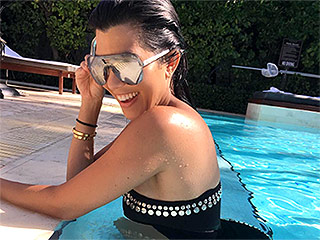 Kourtney Kardashian Is on a Sexy Onepiece Swimsuit Streak: See All Her Vacay Styles!