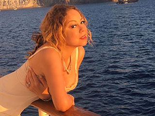 Mariah Carey's Diamonds-and-Lingerie-Clad Yacht Photoshoot Is Truly Next-Level Mariah