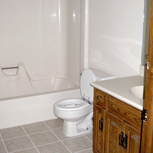 before of budget cottage bath style remodel