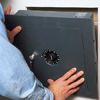 tilt safe into opening