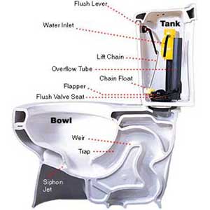 leaky toilet repair, step-by-step