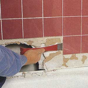 how to repair long horizontal drywall crack