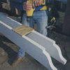 Step 3: Assemble three 2x8 beams