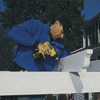 Step 5: Lay the rafters to build an arbor