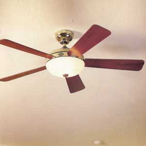 Lighted ceiling fan