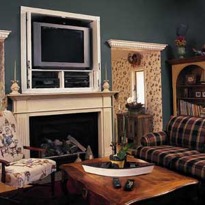electronic hearth