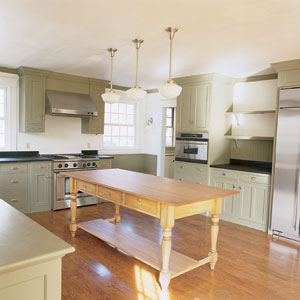 start to finish tout; Winchester kitchen; after