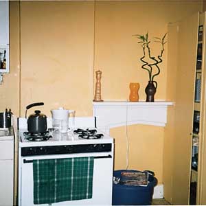 California bungalow kitchen; after