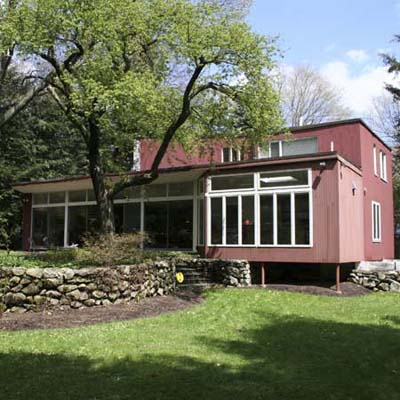 The Cambridge house before