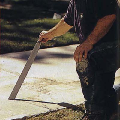 repairing concrete