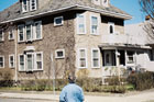 Tom Silva performs fall house inspection on East Boston project house