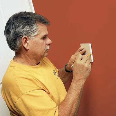 drywall patch cutout