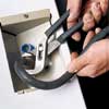 removing washing machine hoses