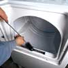 cleaning the dryer lint trap