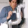 Sealing outdoor dryer vent ducts