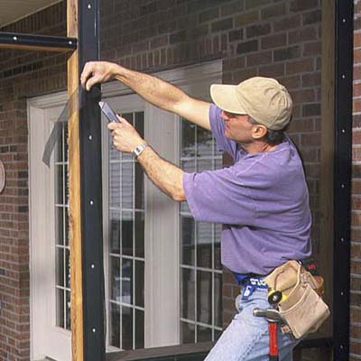 Repairing A Screen Porch