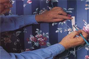Repairing wallpaper
