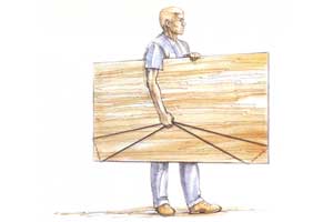 Plywood Pick-Up Trick