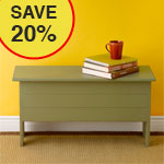 Yield House Cape Cod Storage Bench