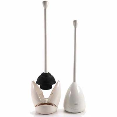 bathroom toilet plunger