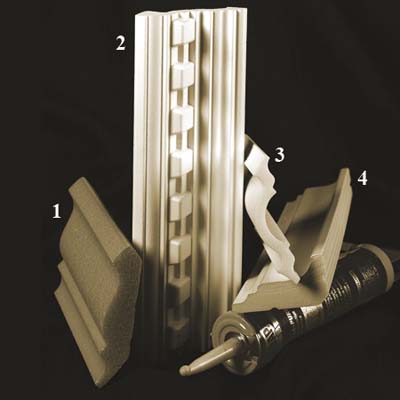 polystyrene crown moldings