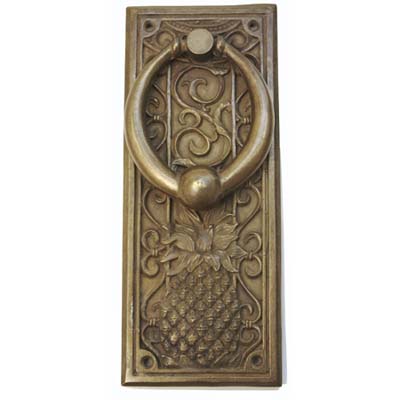 patterned-plate door knockers  