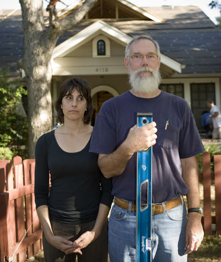 michele grieshaber, bill moore, green builder, american gothic