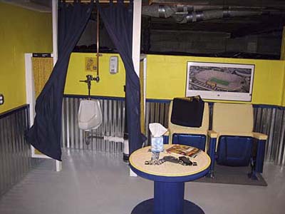 The basement post remodel. 