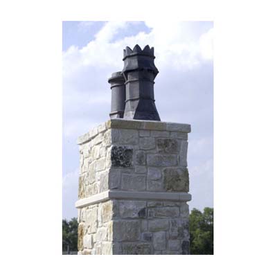 mismatched chimney pots from victorian era