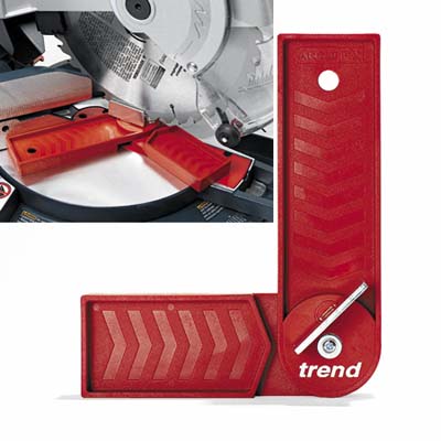 miter guide to set miter angle